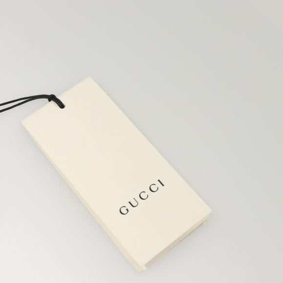 GUCCI Adidas Collaboration Shoulder Bag Leather Black Gold Auth bs24542