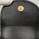 GUCCI Adidas Collaboration Shoulder Bag Leather Black Gold Auth bs24542-8