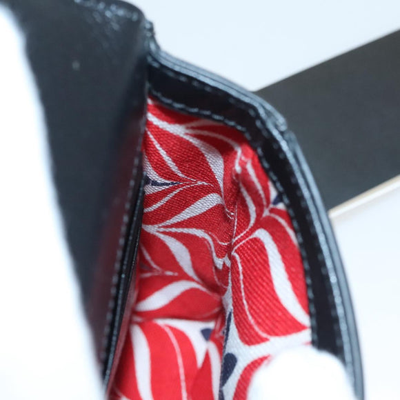 GUCCI Adidas Collaboration Shoulder Bag Leather Black Gold Auth bs24542