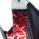 GUCCI Adidas Collaboration Shoulder Bag Leather Black Gold Auth bs24542-22