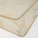 CHANEL Shoulder Bag Vinyl Beige CC Auth bs24548-9