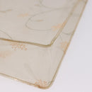 CHANEL Umhängetasche Vinyl Beige CC Auth bs24548-10
