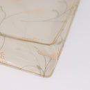 CHANEL Umhängetasche Vinyl Beige CC Auth bs24548-11