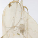 CHANEL Shoulder Bag Vinyl Beige CC Auth bs24548-19