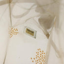 CHANEL Shoulder Bag Vinyl Beige CC Auth bs24548-12