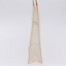 CHANEL Umhängetasche Vinyl Beige CC Auth bs24548-4