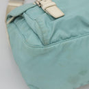 PRADA Shoulder Bag Nylon Light Blue Silver Auth bs24552-15
