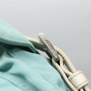 PRADA Shoulder Bag Nylon Light Blue Silver Auth bs24552-9