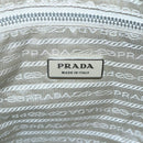 PRADA Shoulder Bag Nylon Light Blue Silver Auth bs24552-20