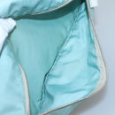 PRADA Shoulder Bag Nylon Light Blue Silver Auth bs24552-25