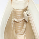 PRADA Hand Bag Nylon Leather White Silver Auth bs24555-21