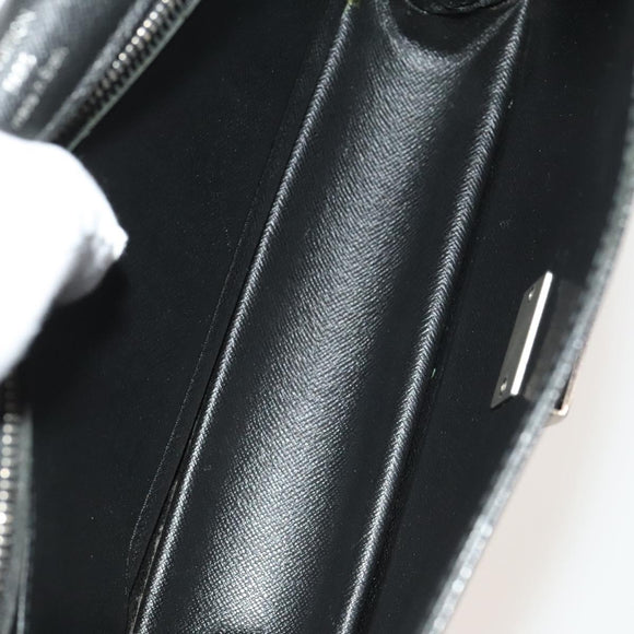 LOUIS VUITTON Taiga Clutch Bag 2Set Epicea Ardoise LV Auth bs24559