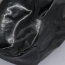 Salvatore Ferragamo Shoulder Bag Enamel Black Gold Auth bs24560-15