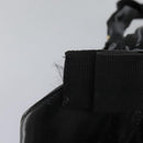 Salvatore Ferragamo Shoulder Bag Enamel Black Gold Auth bs24560-10