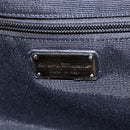 Salvatore Ferragamo Shoulder Bag Enamel Black Gold Auth bs24560-18