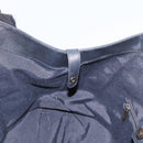 Salvatore Ferragamo Shoulder Bag Enamel Black Gold Auth bs24560-19