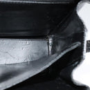 BALLY Shoulder Bag Leather Black Gold Auth bs24565-18