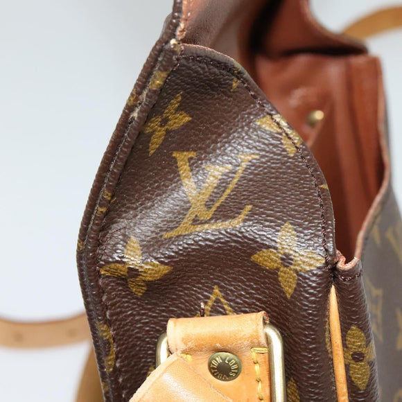 LOUIS VUITTON Monogram Cartouchiere MM Shoulder Bag M51253 LV Auth bs24573