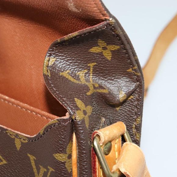 LOUIS VUITTON Monogram Cartouchiere MM Shoulder Bag M51253 LV Auth bs24573