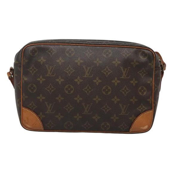 LOUIS VUITTON Monogram Trocadero 27 Shoulder Bag M51274 LV Auth bs24575