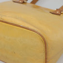 LOUIS VUITTON Monogram Vernis Houston Hand Bag Gris M91053 LV Auth bs24577-9