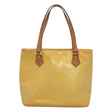 LOUIS VUITTON Monogram Vernis Houston Hand Bag Gris M91053 LV Auth bs24577 - 0