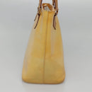 LOUIS VUITTON Monogram Vernis Houston Hand Bag Gris M91053 LV Auth bs24577-4