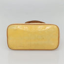 LOUIS VUITTON Monogram Vernis Houston Hand Bag Gris M91053 LV Auth bs24577-5