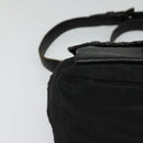 PRADA Shoulder Bag Leather Black Auth bs24581-9