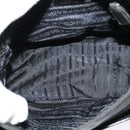 PRADA Shoulder Bag Leather Black Auth bs24581-11