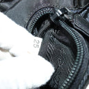 PRADA Shoulder Bag Leather Black Auth bs24581-12