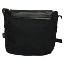 PRADA Shoulder Bag Leather Black Auth bs24581-2