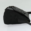 PRADA Shoulder Bag Leather Black Auth bs24581-4