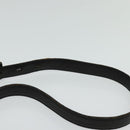 PRADA Shoulder Bag Leather Black Auth bs24581-8