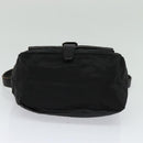 PRADA Shoulder Bag Leather Black Auth bs24581-5