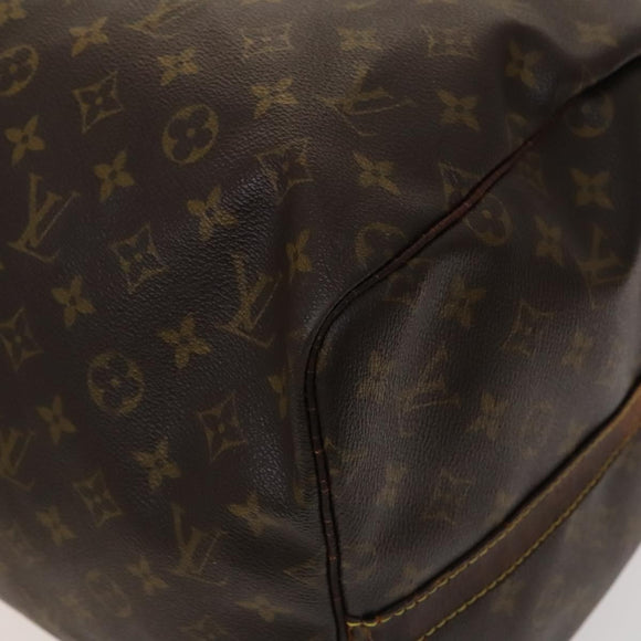 LOUIS VUITTON Monogram Keepall Bandouliere 55 Boston Bag M41414 LV Auth bs24587