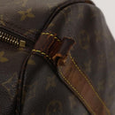 LOUIS VUITTON Monogram Keepall Bandouliere 55 Boston Bag M41414 LV Auth bs24587-20
