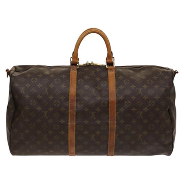 LOUIS VUITTON Monogram Keepall Bandouliere 55 Boston Bag M41414 LV Auth bs24587 - 0