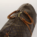 LOUIS VUITTON Monogram Keepall Bandouliere 55 Boston Bag M41414 LV Auth bs24587-6