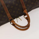 LOUIS VUITTON Monogram Keepall Bandouliere 55 Boston Bag M41414 LV Auth bs24587-7