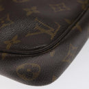 LOUIS VUITTON Monogram Pochette Accessoires Pouch M51980 LV Auth bs24588-14