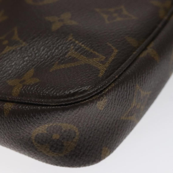LOUIS VUITTON Monogram Pochette Accessoires Pouch M51980 LV Auth bs24588