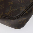 LOUIS VUITTON Monogram Pochette Accessoires Pouch M51980 LV Auth bs24588-15