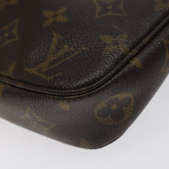 LOUIS VUITTON Monogram Pochette Accessoires Pouch M51980 LV Auth bs24588