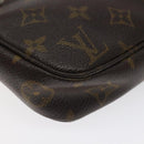 LOUIS VUITTON Monogram Pochette Accessoires Pouch M51980 LV Auth bs24588-16