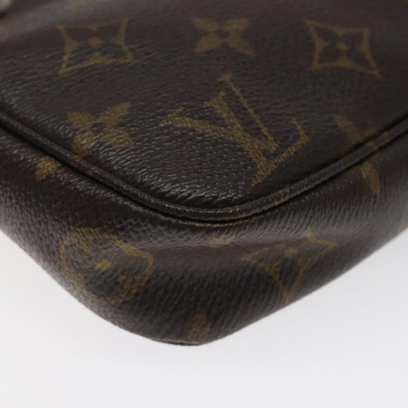 LOUIS VUITTON Monogram Pochette Accessoires Pouch M51980 LV Auth bs24588