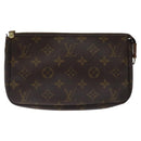 LOUIS VUITTON Monogram Pochette Accessoires Pouch M51980 LV Auth bs24588-13