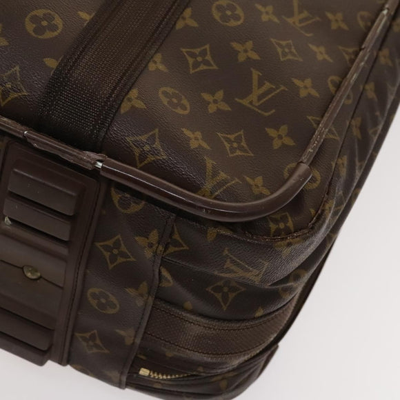 LOUIS VUITTON Monogram Satellite 60 Boston Bag M23354 LV Auth bs24590