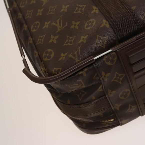 LOUIS VUITTON Monogram Satellite 60 Boston Bag M23354 LV Auth bs24590
