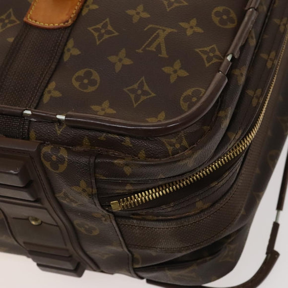 LOUIS VUITTON Monogram Satellite 60 Boston Bag M23354 LV Auth bs24590